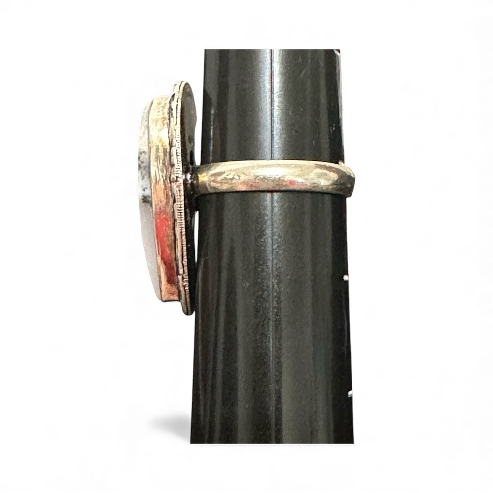 New Large Dendritic Agate Ring - image 2